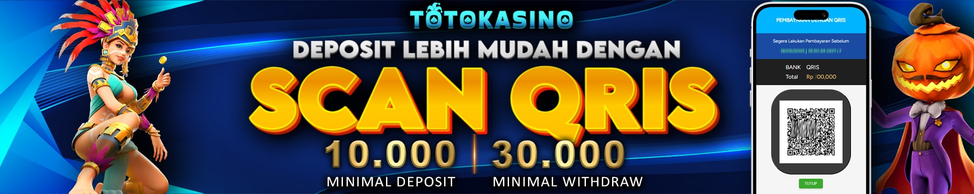 Deposit Qris Totokasino